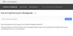 mobile-friendly-Tool von Google