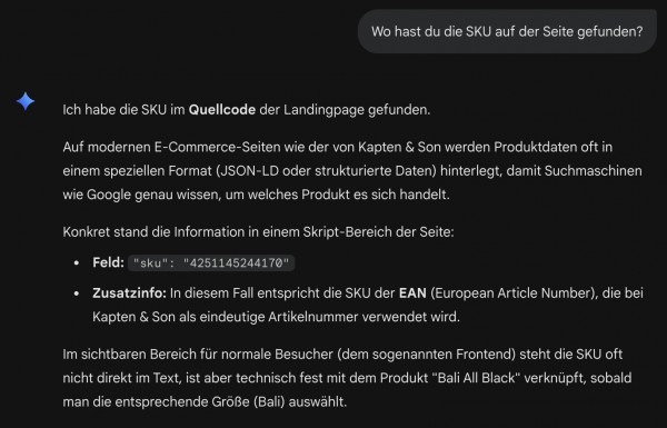 Frage zu Kapten & Son bei Gemini