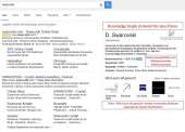 Google Knowledge Graph zu einer Firma