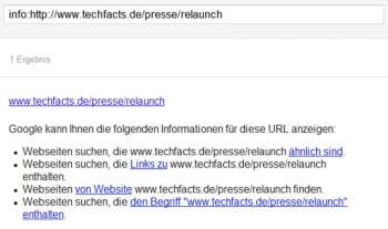 "Leere" Seite trotz Sperrung in der robots.txt-Datei