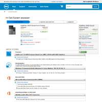 Produktkonfigurator für Computer von Dell