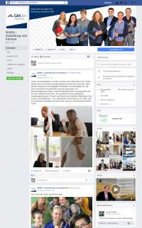 Facebook-Page der Firma Gebäudemanagement Schleswig-Holstein AöR