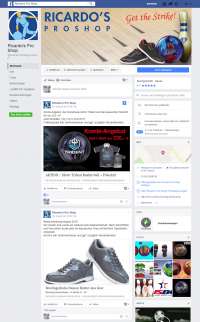 Facebook-Page von Ricardo's Pro Shop