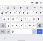 Tastatur Android input type url