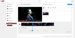 Video-Editor von YouTube