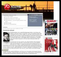 Screenshot ADZINE