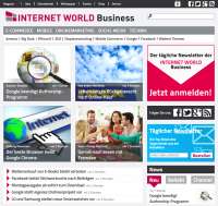 Screenshot INTERNET WORLD Business